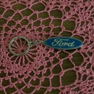 Ford Blue and Silver Key Holder 228